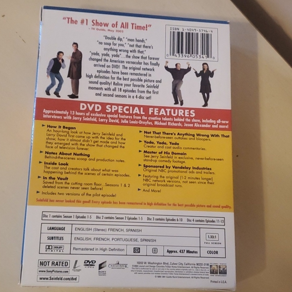 Seinfeld season 1 & 2 - Picture 10 of 10
